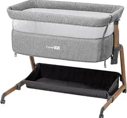 Ліжечко для дитини приставне FreeON Bliss, grey