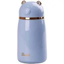 Термос дитячий Happy Life HPGM8851BL з гвинтовою кришкою 380 мл, блакитний