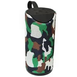 Портативна Bluetooth колонка TG-113 бездротова переносна колонка з вологозахистом бумбокс Зелена Хакі