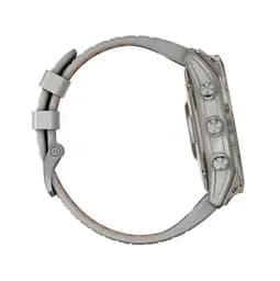 Смарт-годинник Garmin Fenix 7X Pro Sapphire Solar Titanium w. Fog Gray/Ember O. Band (010-02778-14/15/64) - мініатюра 4