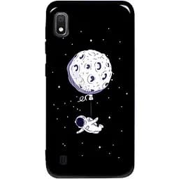 Чохол-накладка Toto Pure TPU 2 mm Print Case Samsung Galaxy A10 #47 Space Moon Black