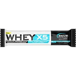 Батончик Genius Nutrition Whey-X5 Protein Bar Caramel roasted Coconut 48 г 