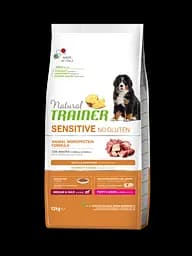 Сухий корм Trainer Dog Sensitive Puppy&Junior Medium&Maxi With Duck для цуценят середніх і великих порід 12 кг