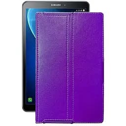 Чехол StatusCASE из экокожи для планшета Samsung Galaxy Tab A6 (T580) Фиолетовый