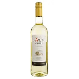 Вино Campo de Chile Chardonnay, белое, сухое, 12,5%, 0,75 л