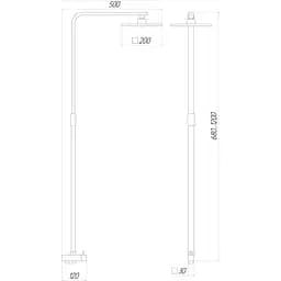 Душова колона Globus Lux GL-BAR-0707 - мініатюра 5