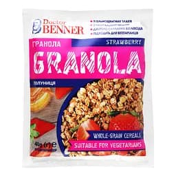 Гранола Doctor Benner Клубника 40 г (901820)