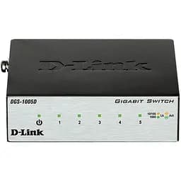 Коммутатор DGS-1005D 5xGE, Неуправляемый D-Link teh0018278