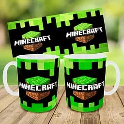 Набір: Сумка-бананка+ Кружка майнкрафт "Minecraft" дитяча з принтом (00250) - мініатюра 3