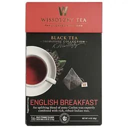 Чай черный Wissotzky Tea English Breakfast 40 г (16 шт. х 2.5 г) (568739)