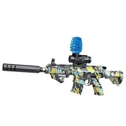 Автомат X 9909-1 A, стреляющий орбизами, автоматический принцип работы, аккумулятор 3.7V, USB-кабель, глушитель