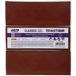 Пластилин скульптурный ZiBi Classic Kids Line 750 г терракотовый (ZB6290)