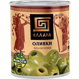 Оливки Ellada Mamoth без косточки 850 мл (922040)