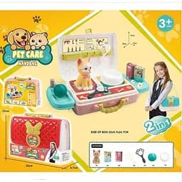 Ігровий набір з тваринами “Кошеня” 16881 Різнокольоровий