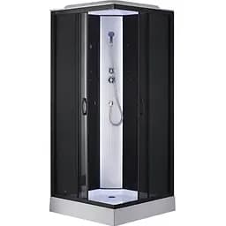 Душовий бокс BRAVO NIDA L90GBB (L90B), квадратний