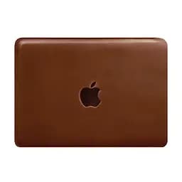 Шкіряний чохол BlankNote для MacBook 14 дюйм Світло-коричневий Crazy Horse - мініатюра 6