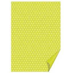 Папір з малюнком "Зірки" 50х70см Лайм 300г/м2 Heyda
