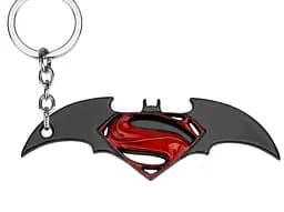 Брелок Бетмен Супермен Batman Superman кинологотип BS10.017r