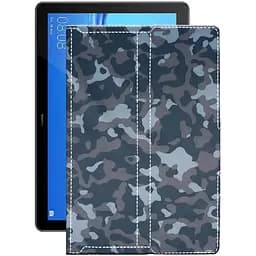 Чехол StatusCASE из экокожи для планшета Huawei Enjoy Tablet 2 Хаки-синий