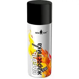Емаль New Ton жаростійка чорна аерозоль 400 мл