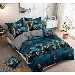 Комплект постільної білизни Ecotton Комфорт 956 Трек, бязь, полуторний (23331)