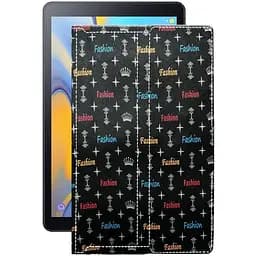 Чохол StatusCASE з екошкіри для планшету Samsung Galaxy Tab A 10.5 (T590) Фешн чорний