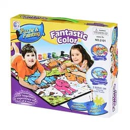 Пазл-розмальовка Same Toy Динозаври (2101Ut)