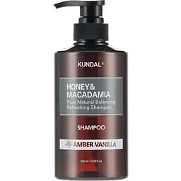 Шампунь Kundal Honey & Macadamia Shampoo Amber Vanilla Янтарна ваніль 500 мл
