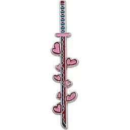 Значок пін Клинок розсікаючий демонів Катана Міцурі Demon Slayer Katana Mitsuri 6 см