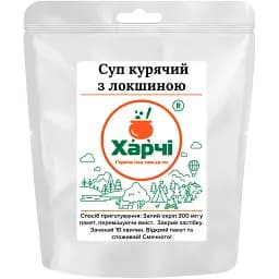 Сушеная еда Харчі куриный суп с лапшой