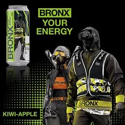 Напій слабоалкогольний енергетичний Bronx ківі яблуко 8% 0.5 л з/б - мініатюра 4
