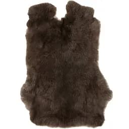 Шкурка кролика J-line натуральна 35х45 см темно-коричнева (18705)