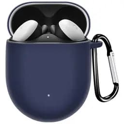 Чохол-накладка DK Silicone Candy Friendly з карабіном для Google Pixel Buds 2 (011407) (dark blue)