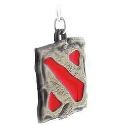 Брелок Доту 2 лого двосторонній бронза.498