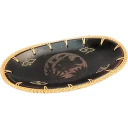 Блюдо теракотове овальне 30.5х19х3 см