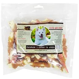 Ласощі для собак AlfPet Палички з курки та краба 500 г