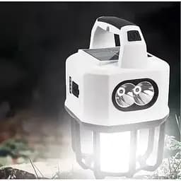 Ліхтар LED GH GH-22025 кемпінговий з power bank на сонячних батареях