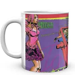 Кухоль GeekLand JoJo's Bizarre Adventure Неймовірні пригоди ДжоДжо:Гонка сталева куля JJSBR 16 330 мл білий