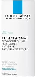 Зволожуючий себорегулюючий засіб La Roche-Posay Effaclar MAT проти блиску і розширених пор 40 мл - мініатюра 3