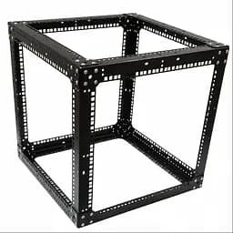 Стійка-кронштейн Cube 19" 9U 550х550х550 мм, посилена, чорна