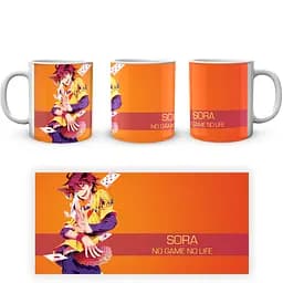 Кухоль GeekLand No Game No Life Без гри немає життя Сора NGNL 002.10 330 мл білий - мініатюра 4