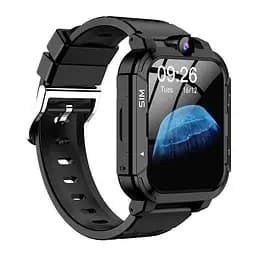 Дитячий смарт-годинник Y76, 4G GPS Wi-Fi SIM камера SOS IP67 чорний - мініатюра 4