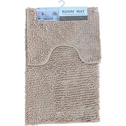 Набор ковриков для ванной Vezzer 60х90 и 50х40 см светло-бежевый (VZ2038lBeige)