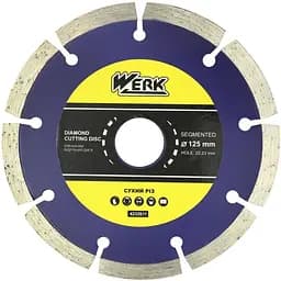 Диск алмазный Werk Segment 125 x 7 x 22.23 мм (43570)