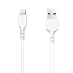 Кабель Hoco X13 Easy Charged USB - USB Type-C (M/M), 1 м, White (D23104)