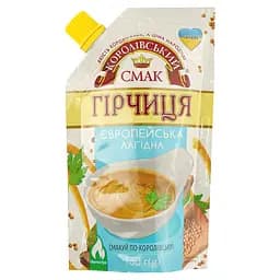 Горчица Королівський смак Европейская нежная, 130 г (527985)