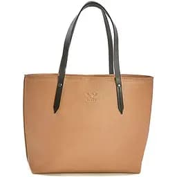 Шкіряний шоппер Walker Mini карамель флотар