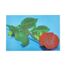 Алмазна мозаїка Троянда у блакитній ніжності YAB14429, 10х15 см