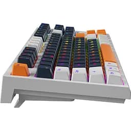 Клавіатура GamePro MK180 Hot-Swap Red Swich RGB USB White (MK180W) [121470] - мініатюра 4