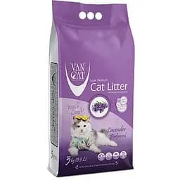 Бентонитовый наполнитель VanCat Lavender для туалета 5 кг (55448)